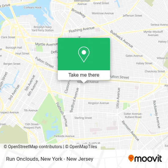 Run Onclouds map