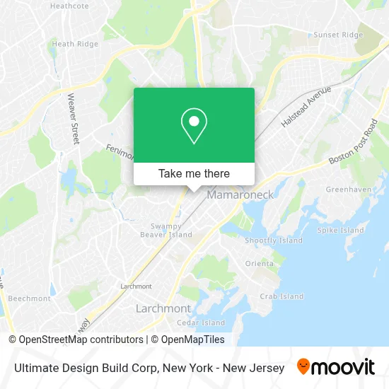 Ultimate Design Build Corp map