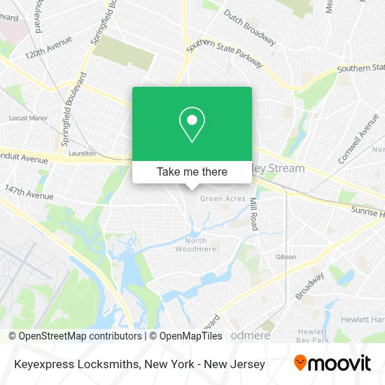 Keyexpress Locksmiths map