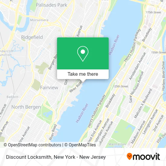Discount Locksmith map