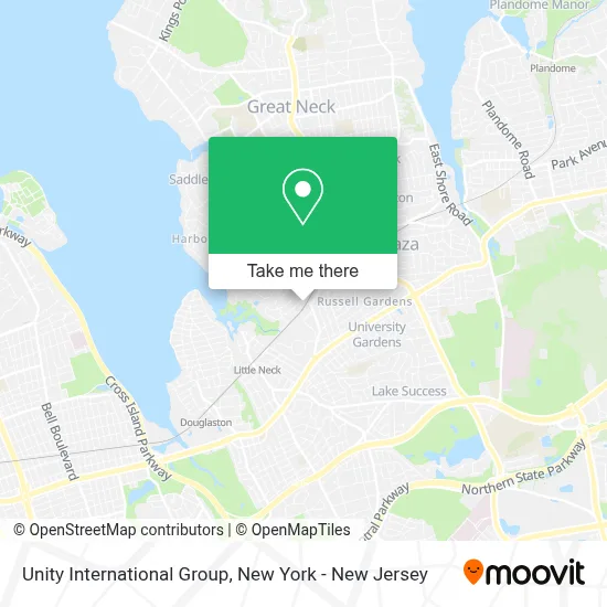 Unity International Group map
