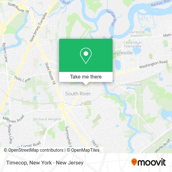 Timecop map