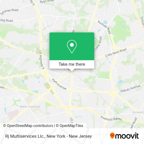 Rj Multiservices Llc. map