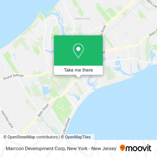 Marrcon Development Corp map