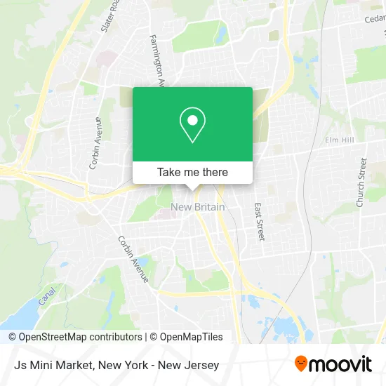 Js Mini Market map