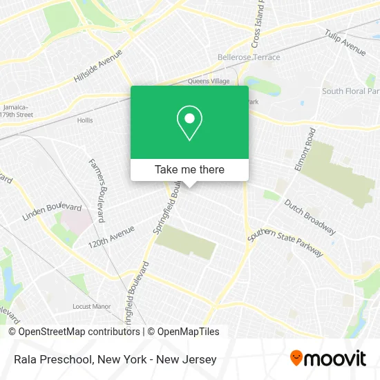 Rala Preschool map