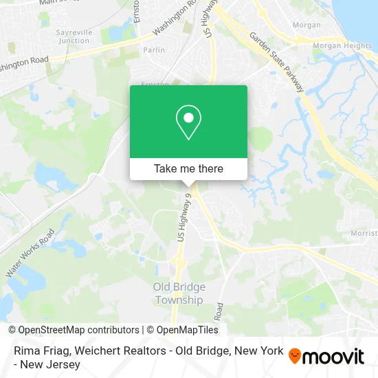 Rima Friag, Weichert Realtors - Old Bridge map