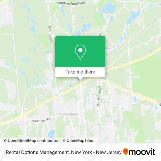 Rental Options Management map