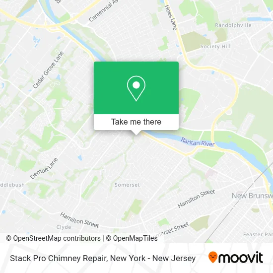 Stack Pro Chimney Repair map