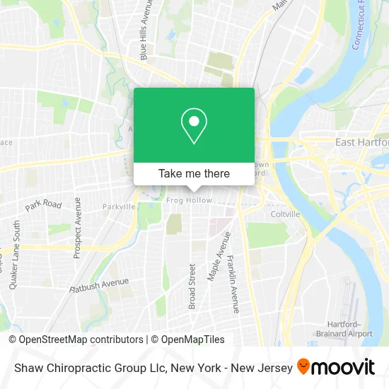Shaw Chiropractic Group Llc map