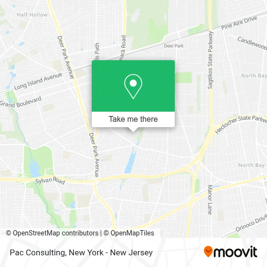 Pac Consulting map