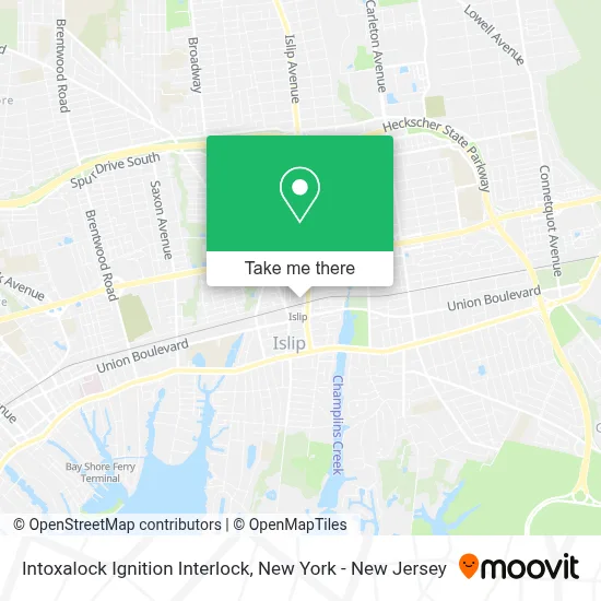 Intoxalock Ignition Interlock map