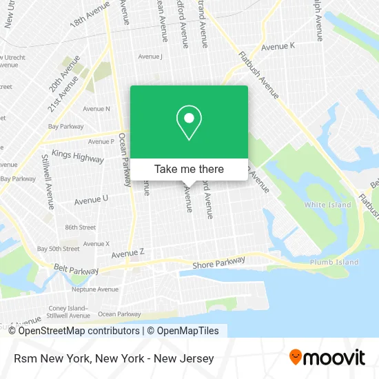 Rsm New York map