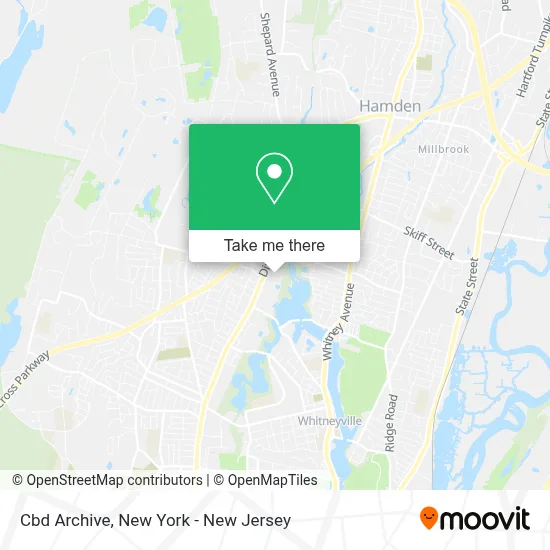 Cbd Archive map