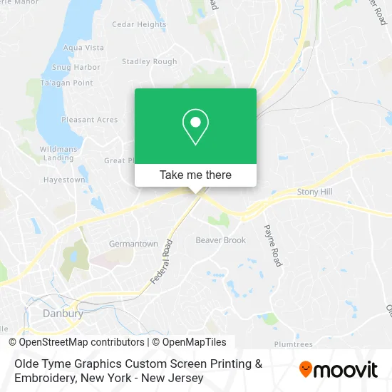 Olde Tyme Graphics Custom Screen Printing & Embroidery map