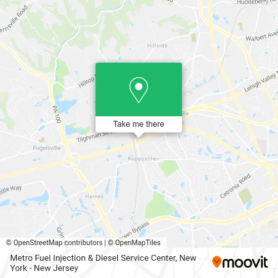 Metro Fuel Injection & Diesel Service Center map
