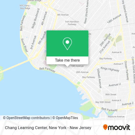Chang Learning Center map