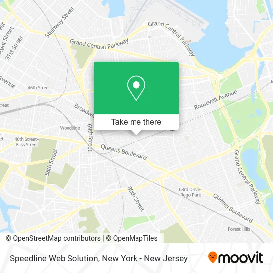 Speedline Web Solution map
