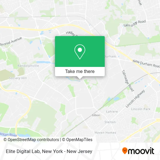Elite Digital Lab map