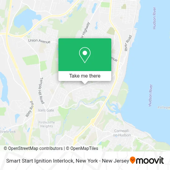 Smart Start Ignition Interlock map