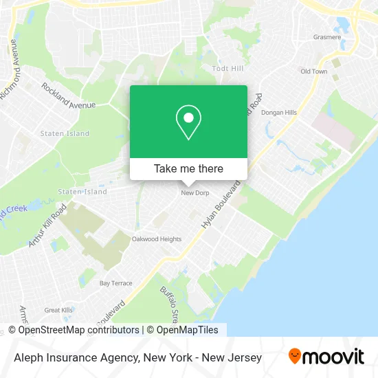 Aleph Insurance Agency map