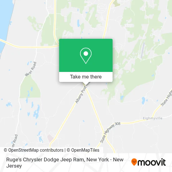 Ruge's Chrysler Dodge Jeep Ram map