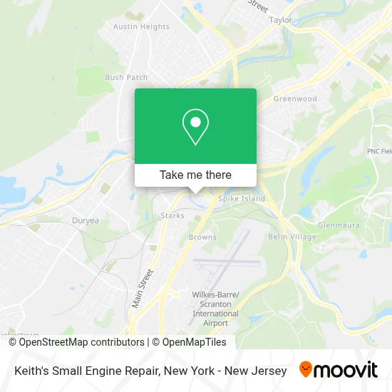 Keith's Small Engine Repair map