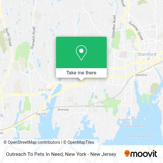 Outreach To Pets In Need map