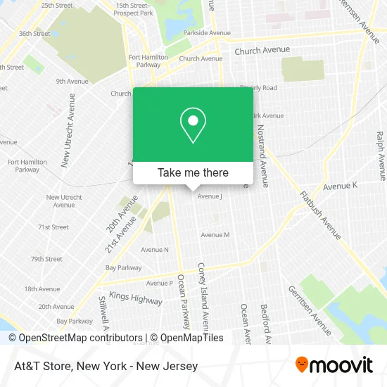 At&T Store map