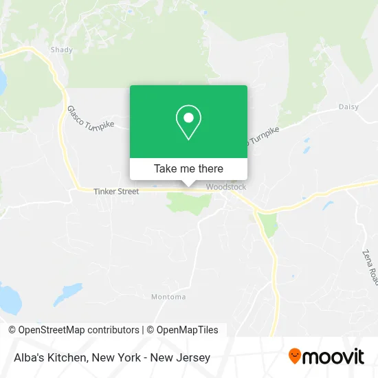 Alba's Kitchen map