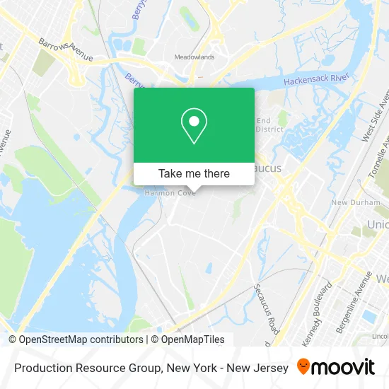 Production Resource Group map