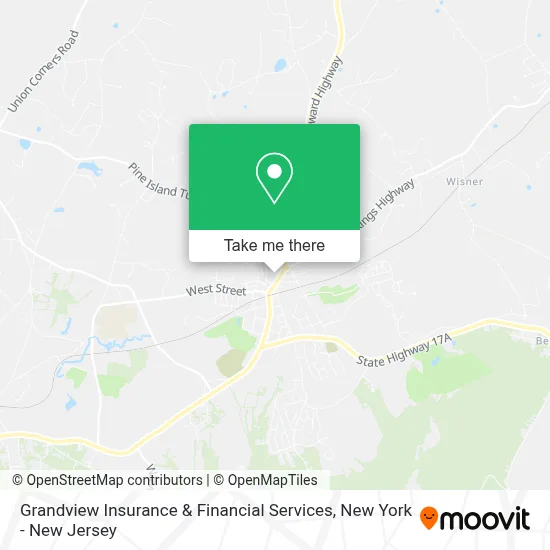 Grandview Insurance & Financial Services map