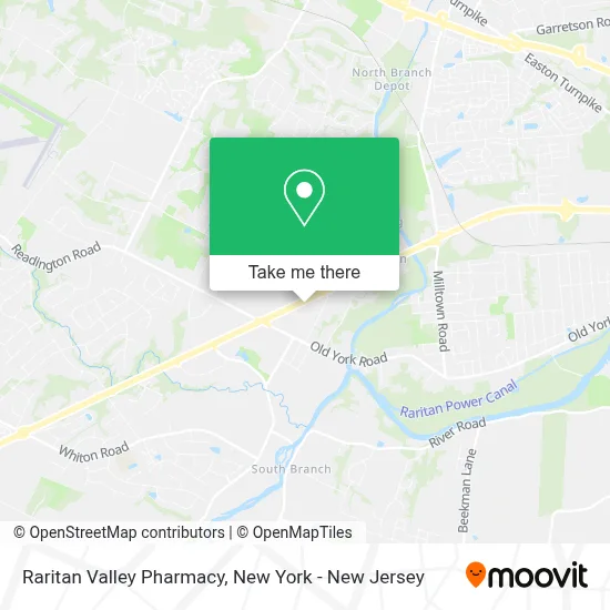Raritan Valley Pharmacy map