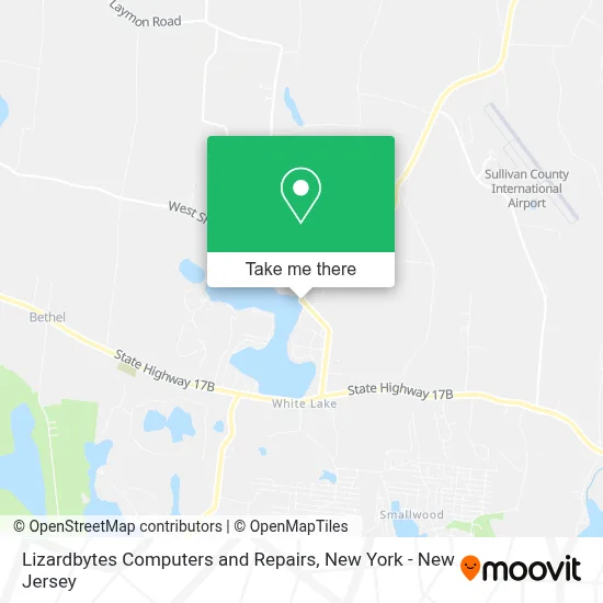 Lizardbytes Computers and Repairs map