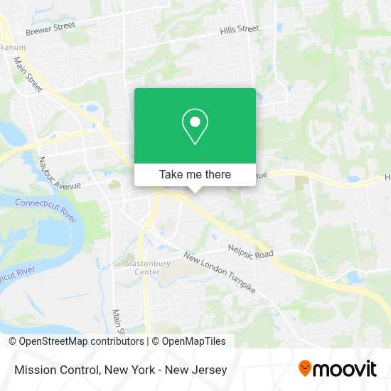 Mission Control map