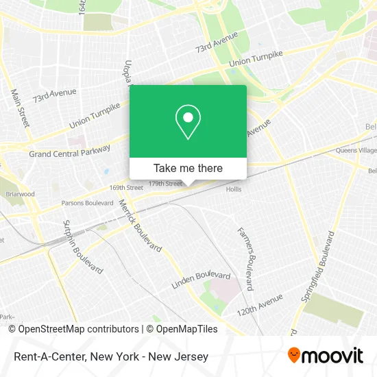 Rent-A-Center map