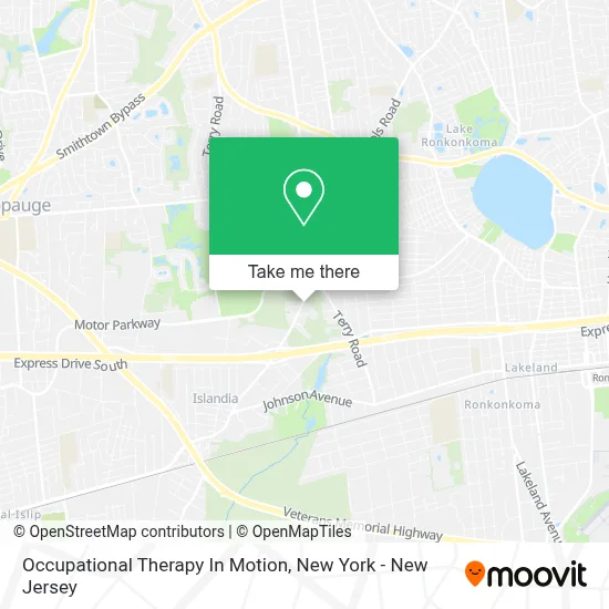 Occupational Therapy In Motion map