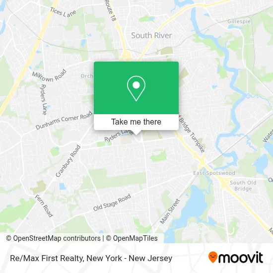 Re/Max First Realty map