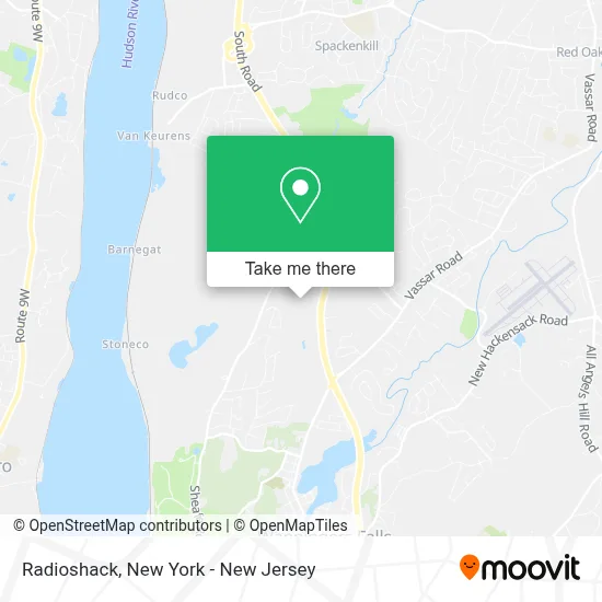 Radioshack map