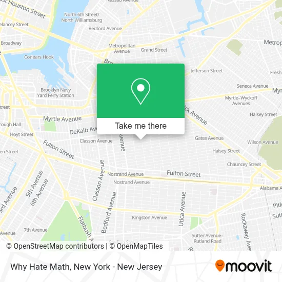 Why Hate Math map
