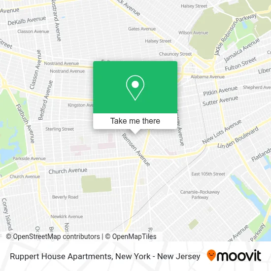 Ruppert House Apartments map