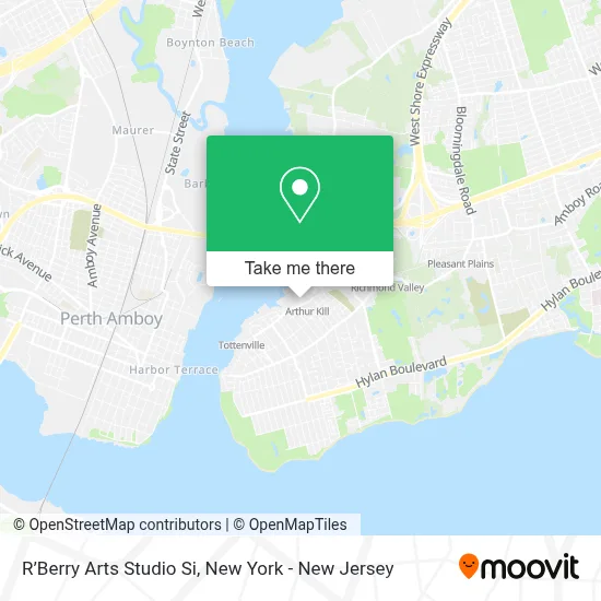 R’Berry Arts Studio Si map
