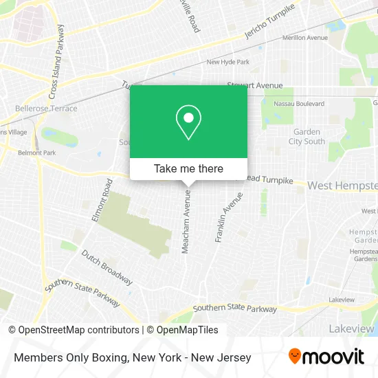 Members Only Boxing map