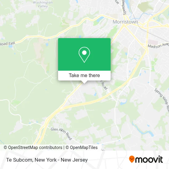Te Subcom map