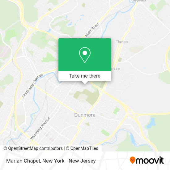 Marian Chapel map