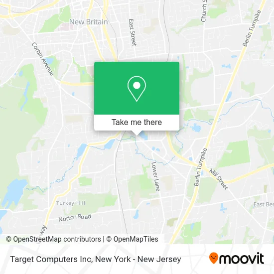 Target Computers Inc map