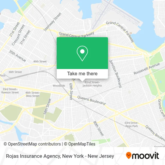 Rojas Insurance Agency map