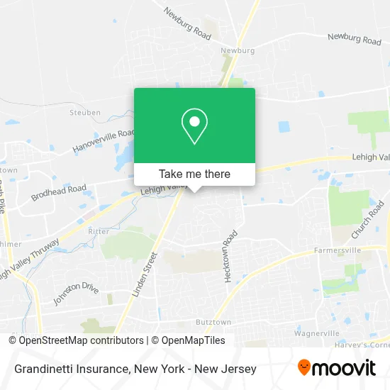 Grandinetti Insurance map