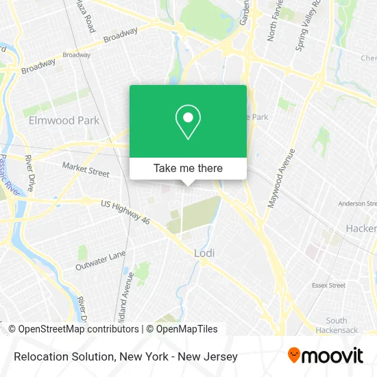 Relocation Solution map