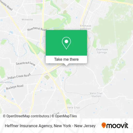 Heffner Insurance Agency map
